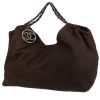 Shopping bag Chanel  Coco Cabas in pelle marrone - 00pp thumbnail