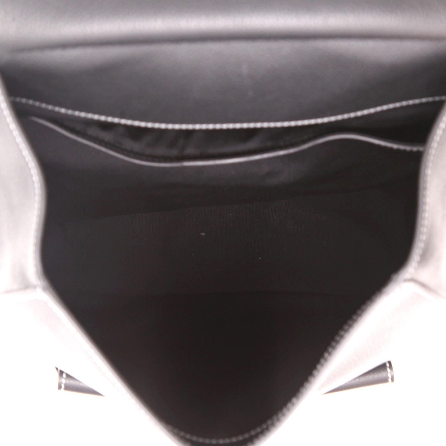 Zaino Dior  Gallop in pelle martellata nera - Detail D3