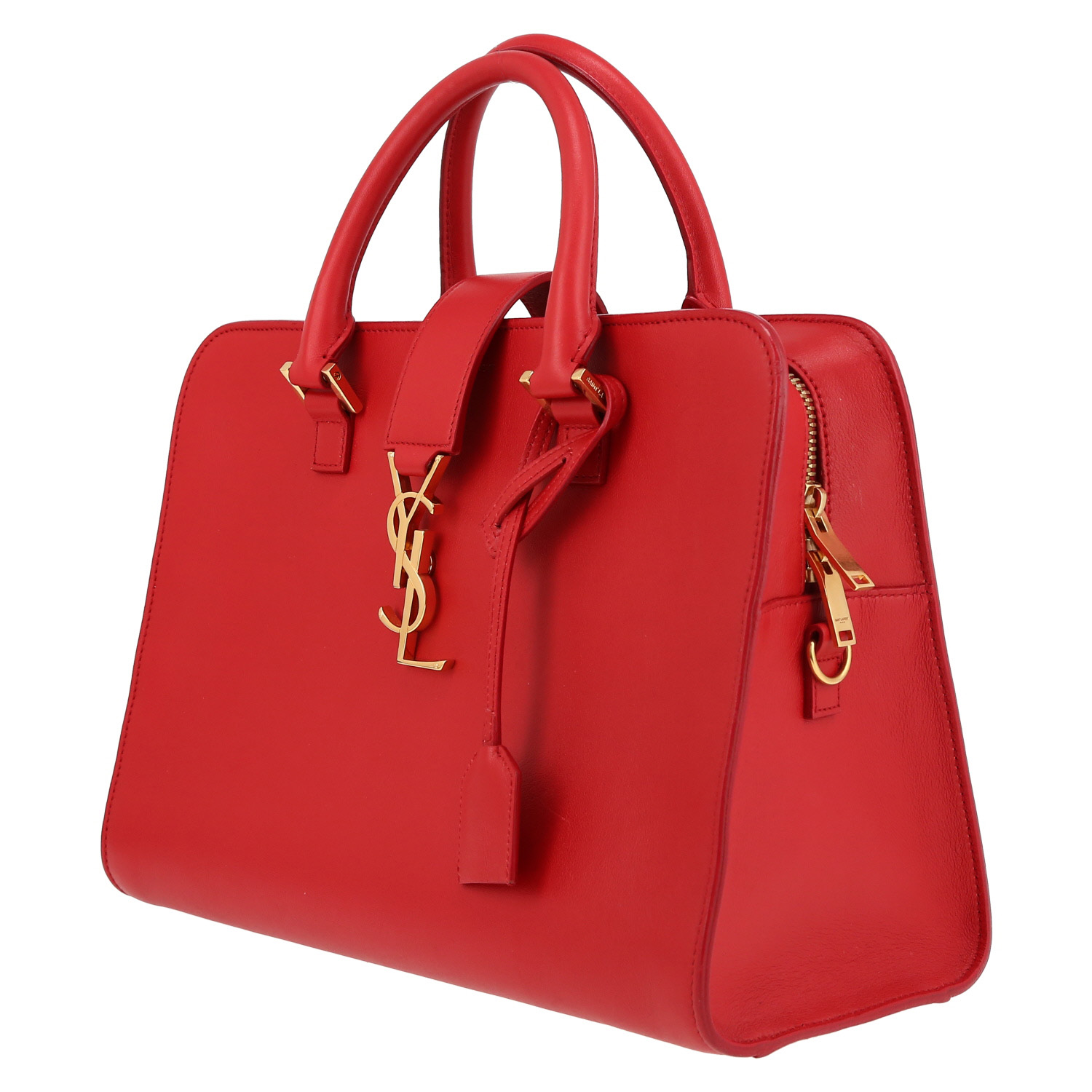 Borsa Saint Laurent  Chyc in pelle rossa - Detail D3