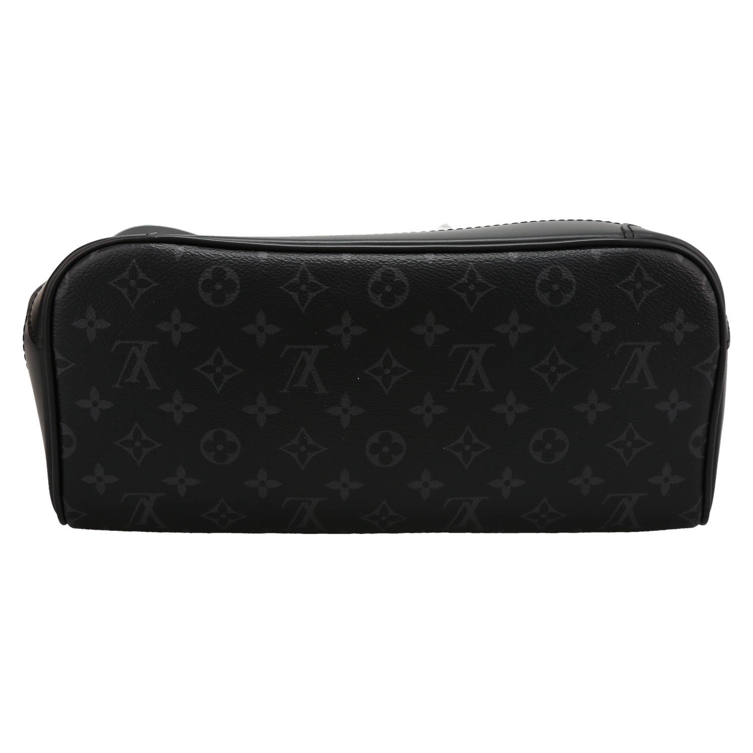 Zaino Louis Vuitton  Steamer Bag in tela monogram grigio Graphite e pelle nera - Detail D1