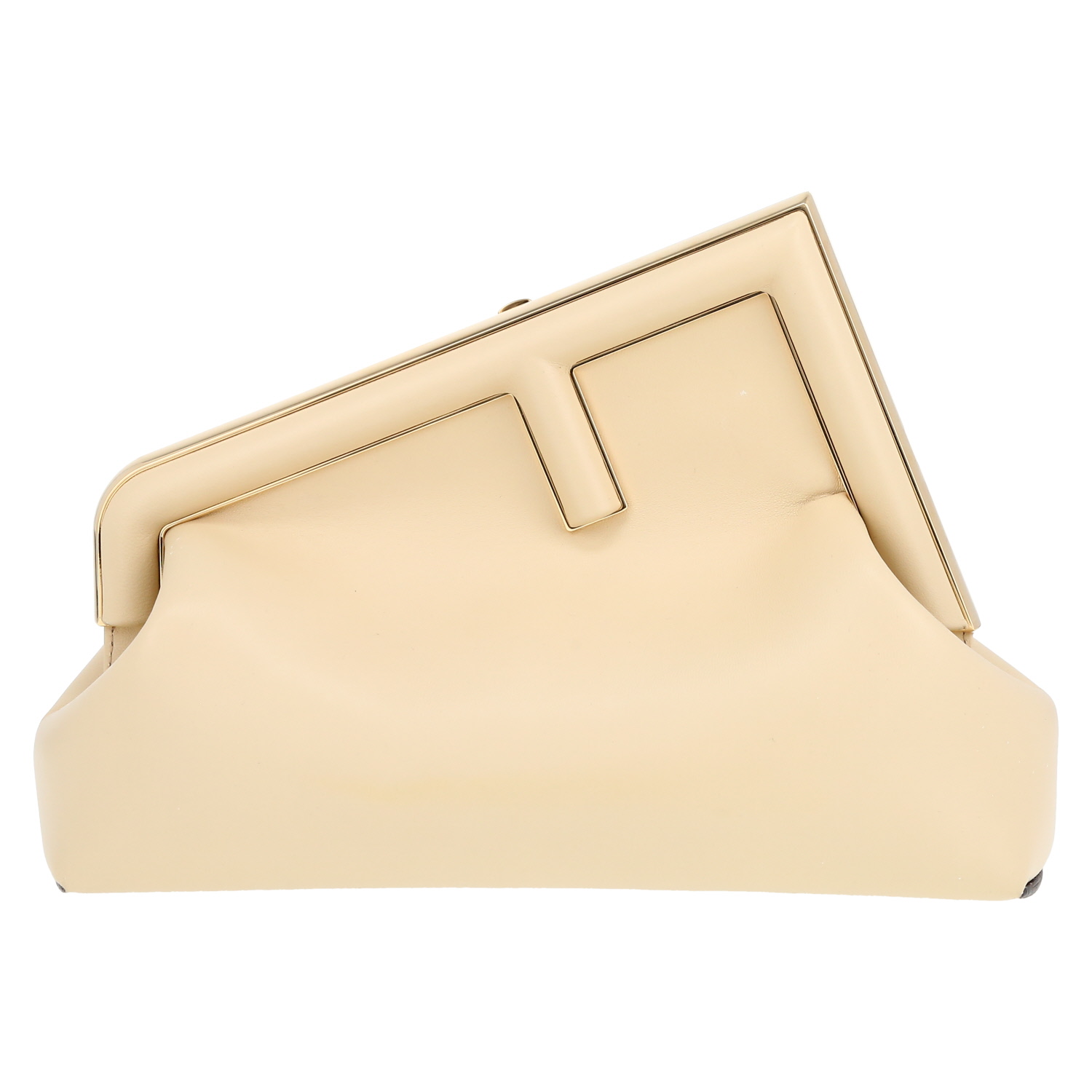Pochette Fendi  First Petit in pelle beige - Detail D2