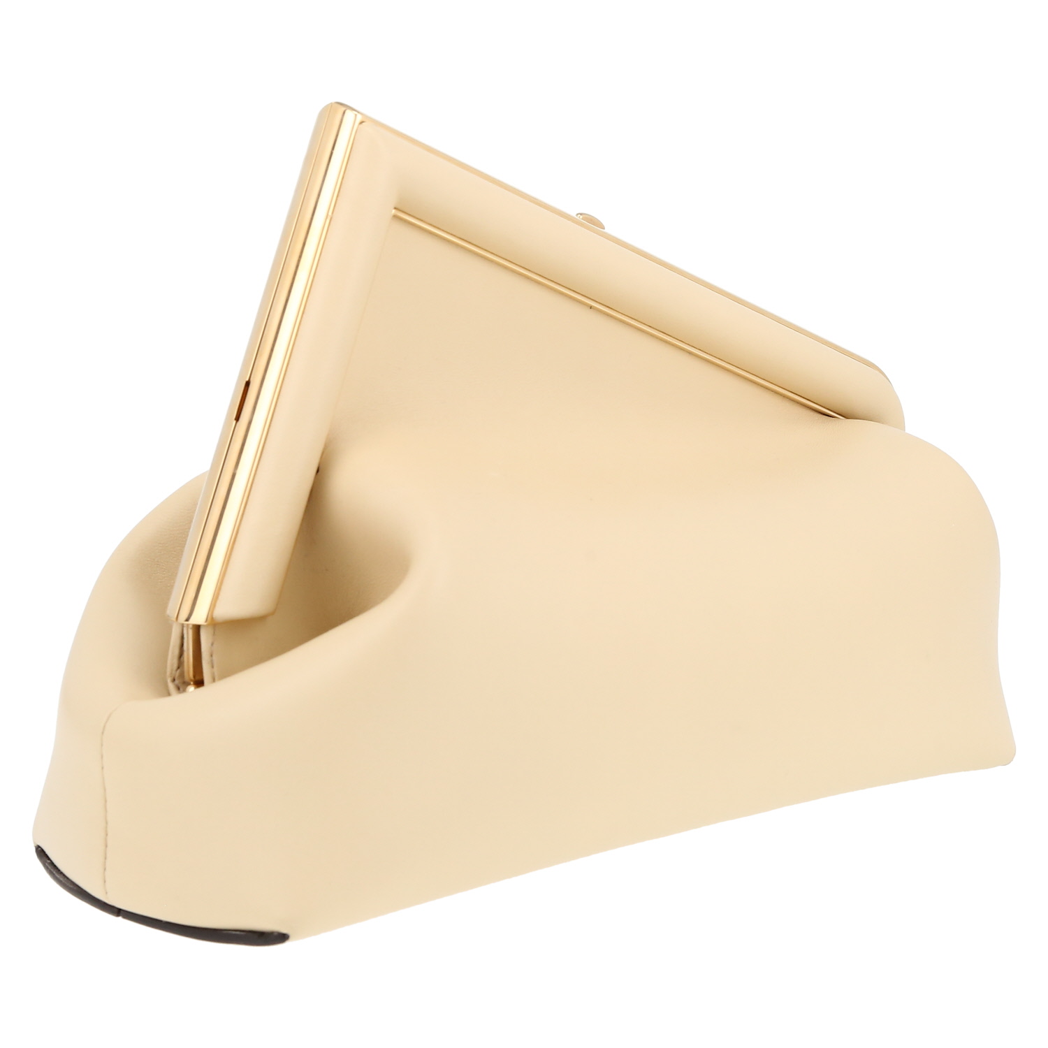 Pochette Fendi  First Petit in pelle beige - Detail D6