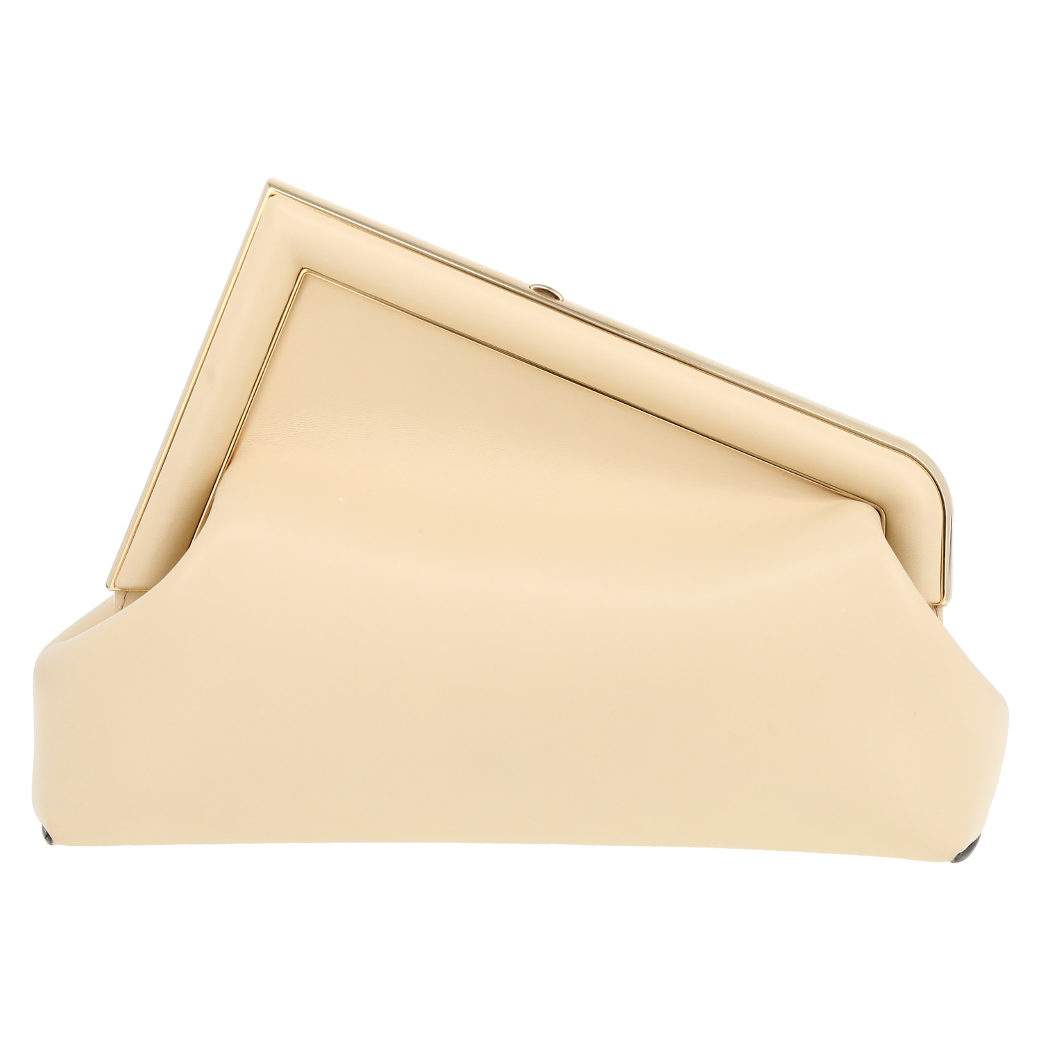Pochette Fendi  First Petit in pelle beige - Detail D7