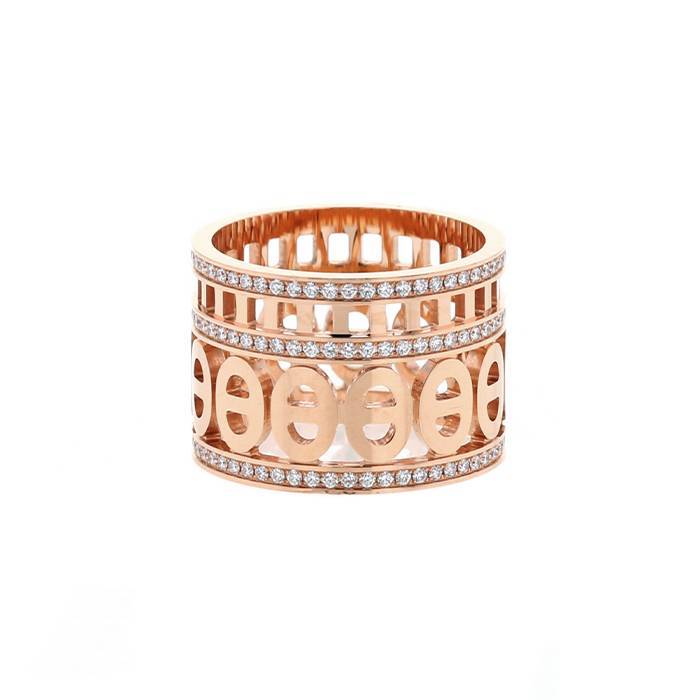 Chaine d'ancre Divine ring, small model