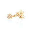 Van Cleef & Arpels Frivole in yellow gold and diamonds - 360 thumbnail