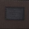 Borsa portadocumenti Louis Vuitton  Porte documents Voyage in tela a scacchi nera e pelle nera - Detail D9 thumbnail