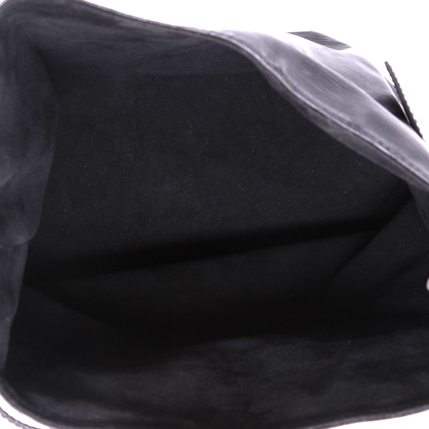 Sac porté épaule Louis Vuitton  Sac d'épaule en cuir épi noir - Detail D3