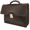 Porta-documentos Louis Vuitton  Robusto en cuero taiga marrón - 00pp thumbnail