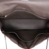 Hermès  Berline shoulder bag  in grey Swift leather - Detail D3 thumbnail