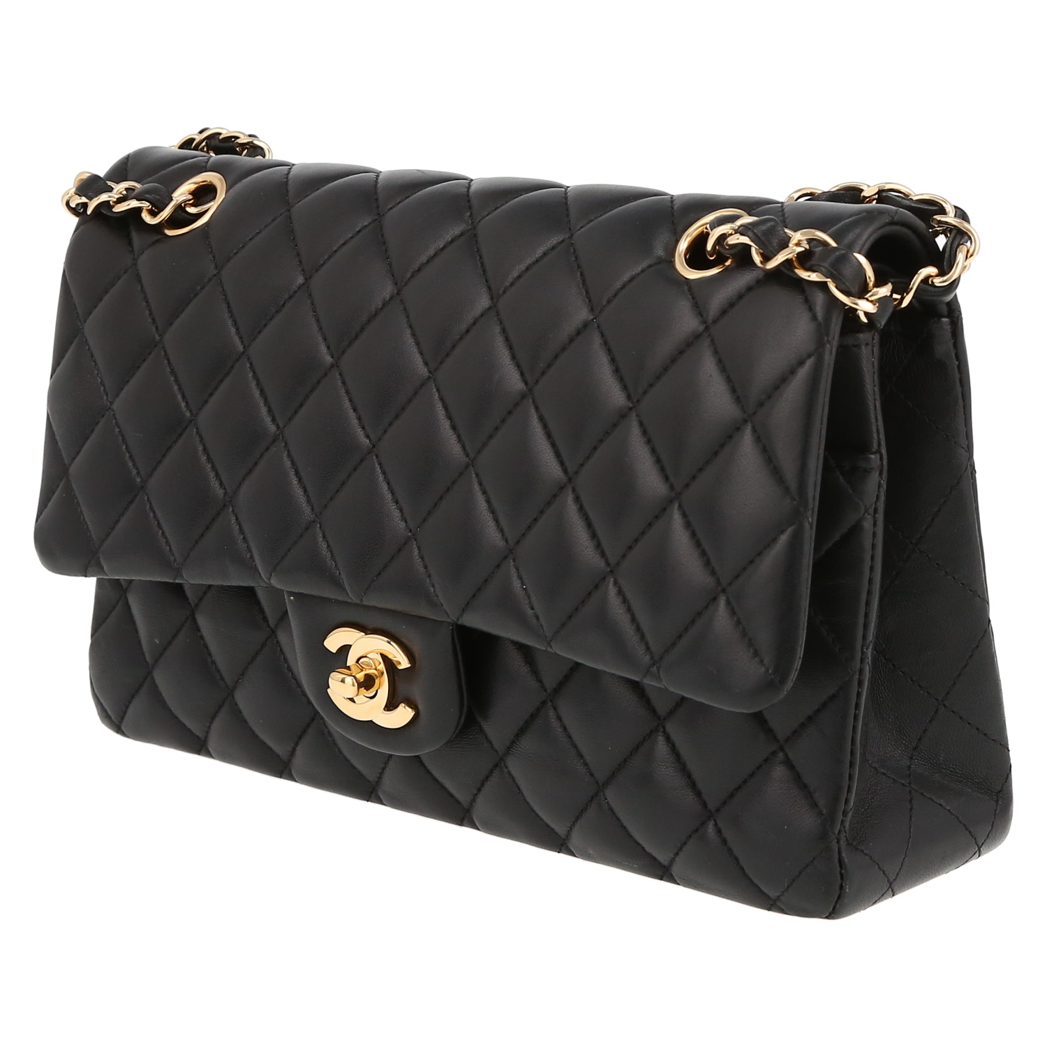 Borsa Chanel  Timeless in pelle trapuntata nera - Detail D3