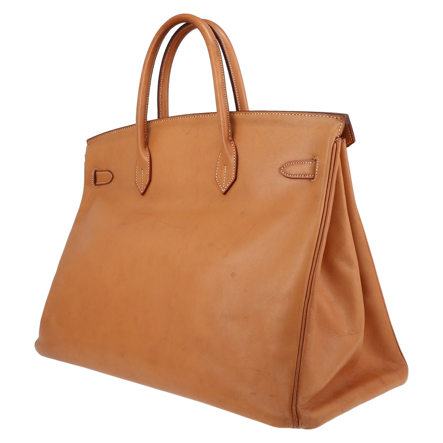 Borsa Hermès  Birkin 40 cm in pelle naturale - Detail D5