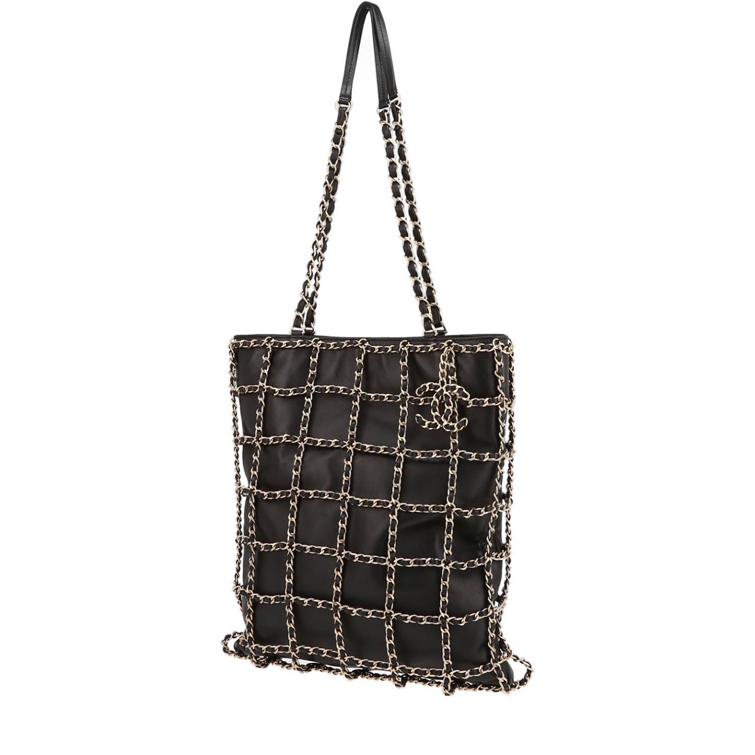 Chanel Black, Burgundy 2020 Small Strap Into Crossbody Bag