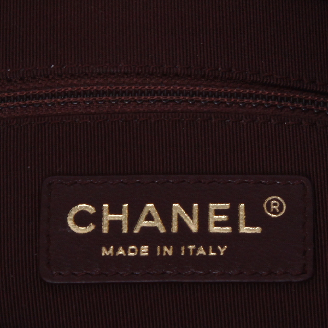 Chanel   shopping bag  in black leather - Detail D9