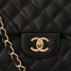 Sac bandoulière Chanel  Timeless Jumbo en cuir matelassé noir - Detail D1 thumbnail