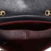 Chanel  Timeless Jumbo shoulder bag  in black quilted leather - Detail D8 thumbnail