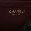 Chanel  Timeless Jumbo shoulder bag  in black quilted leather - Detail D9 thumbnail