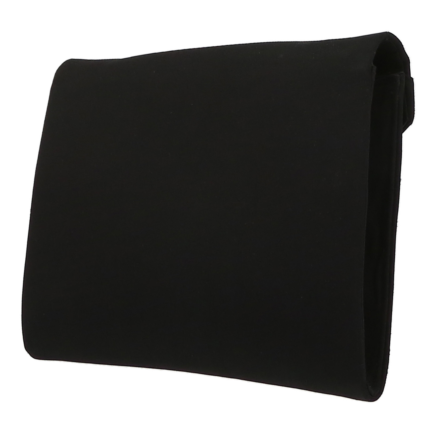 Sac/pochette Dior  Vintage en satin noir - Detail D5