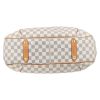 Louis Vuitton  Galliera handbag  in azur damier canvas  and natural leather - Detail D1 thumbnail
