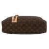 Bolso Louis Vuitton  Bosphore en lona Monogram marrón y cuero natural - Detail D4 thumbnail