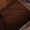 Bolso Louis Vuitton  Bosphore en lona Monogram marrón y cuero natural - Detail D8 thumbnail