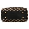 Borsa Louis Vuitton   in tela monogram marrone e paillettes dorate - Detail D4 thumbnail