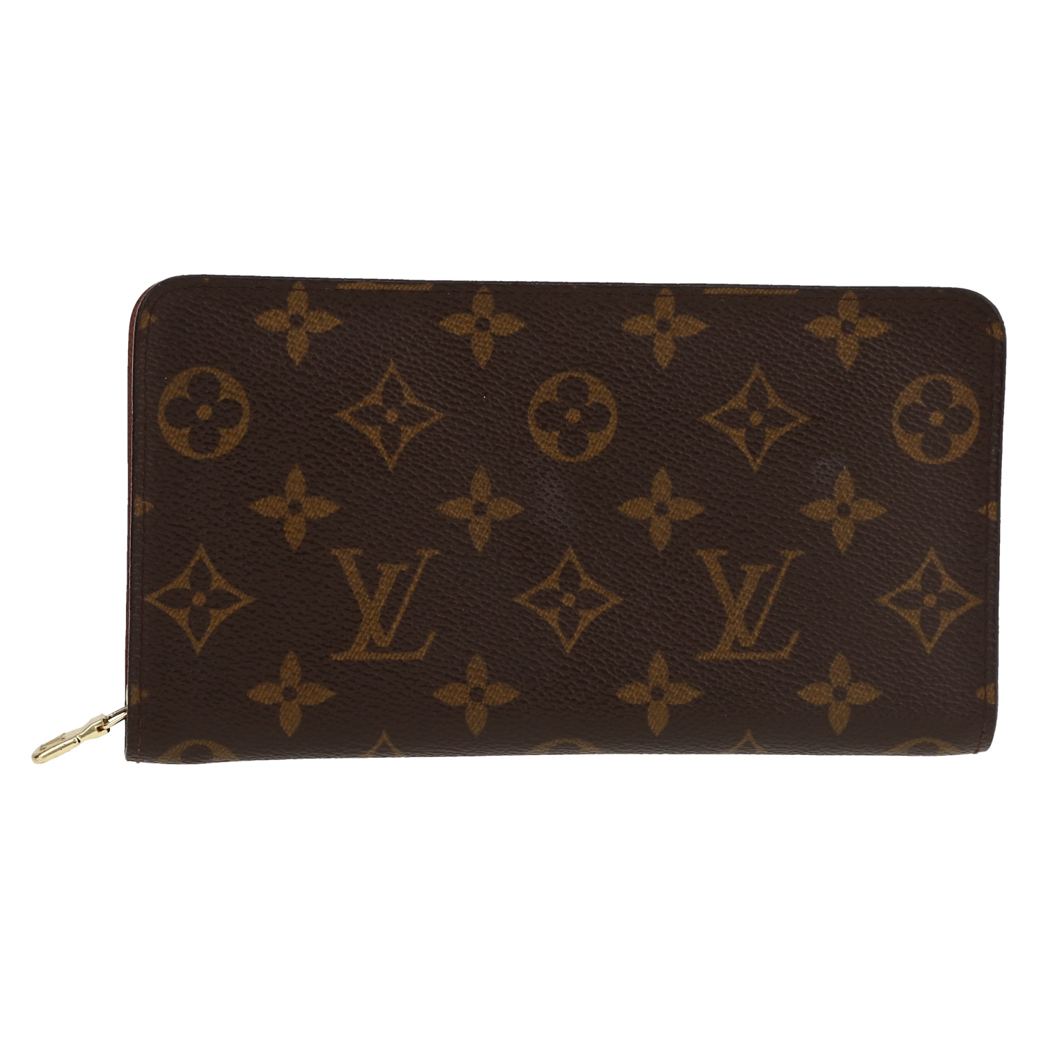 Portefeuille Louis Vuitton   en toile monogram enduite marron - Detail D2