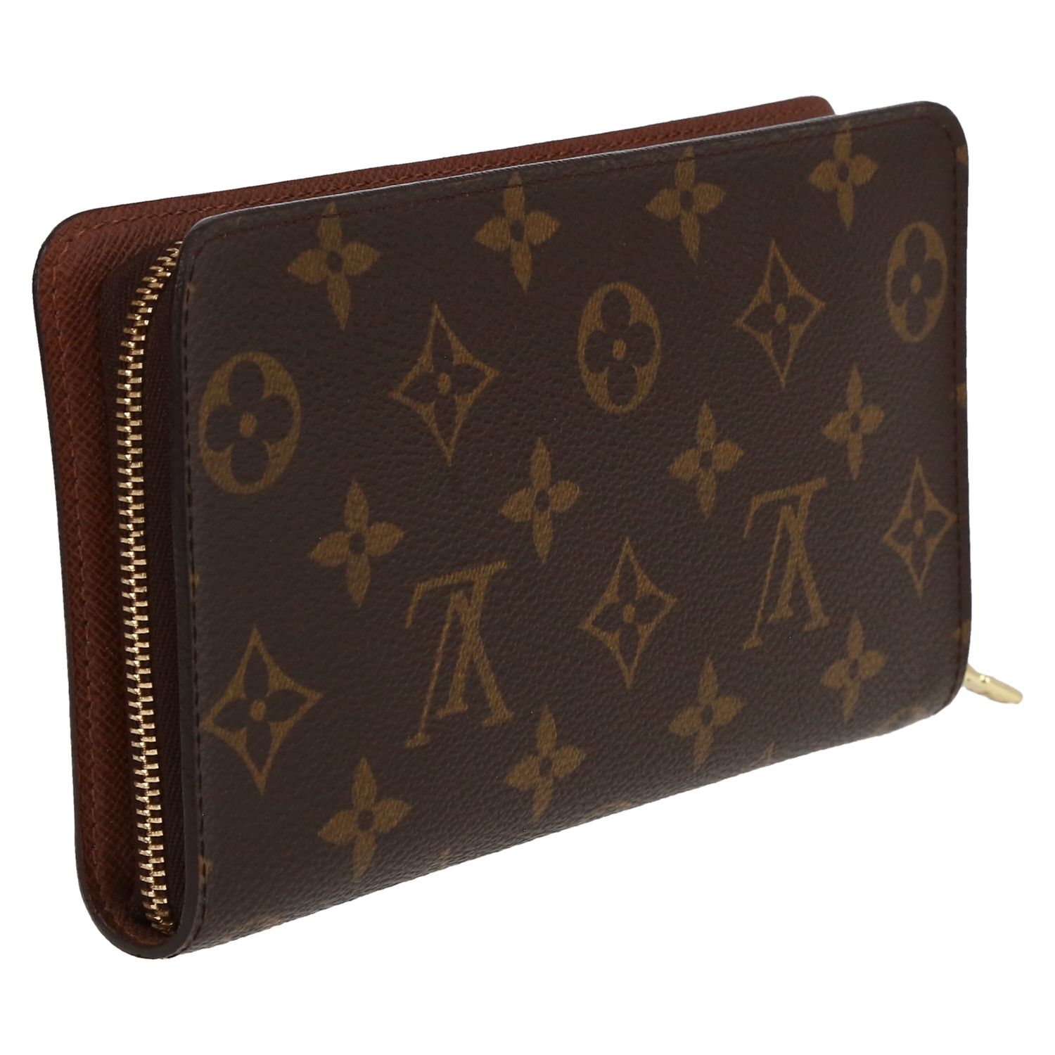 Portafogli Louis Vuitton   in tela monogram cerata marrone - Detail D5