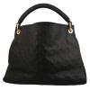 Louis Vuitton  Artsy medium model  handbag  in black empreinte monogram leather - Detail D7 thumbnail