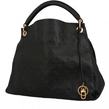 Louis Vuitton  Artsy medium model  handbag  in black empreinte monogram leather