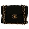 Chanel  Timeless Jumbo handbag  in black canvas - Detail D2 thumbnail