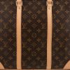 Borsa portadocumenti Louis Vuitton  Porte documents Voyage in tela monogram marrone e pelle naturale - Detail D1 thumbnail