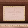 Porte-documents Louis Vuitton  Porte documents Voyage en toile monogram marron et cuir naturel - Detail D9 thumbnail