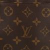 Borsa a tracolla Louis Vuitton  Gange in tela monogram marrone e pelle naturale - Detail D1 thumbnail