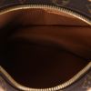 Sac bandoulière Louis Vuitton  Gange en toile monogram marron et cuir naturel - Detail D8 thumbnail