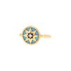 Dior Rose des vents ring in yellow gold, turquoise and diamond - 00pp thumbnail