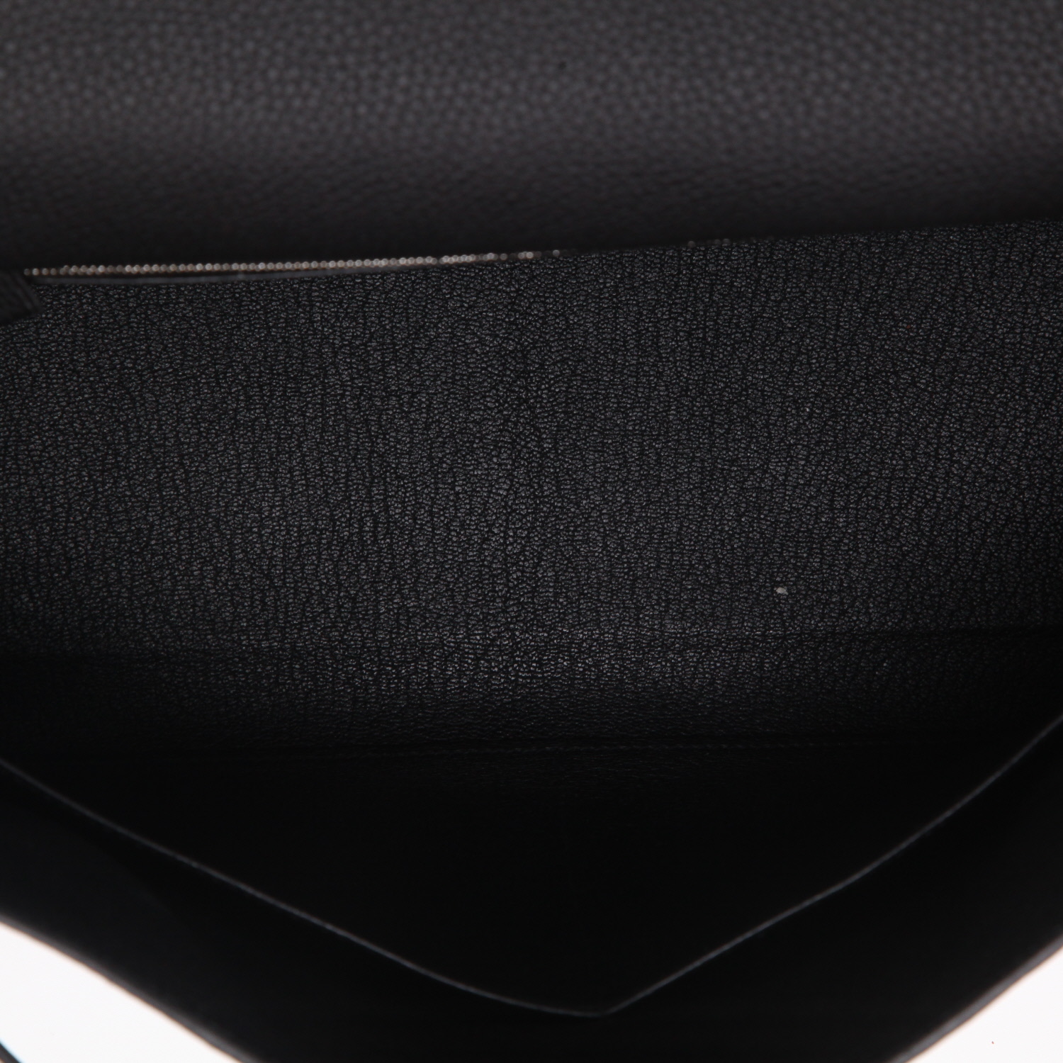 Sac à main Hermès  Kelly 35 cm en cuir togo noir - Detail D3