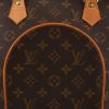 Bolso de mano Louis Vuitton Ségur en lona Monogram marrón y cuero natural
