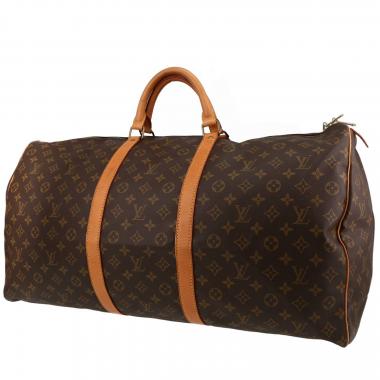 owned limited edition Lockit MM bag - Case - Key - Monogram - Multicles - 4  - Vuitton - Louis - Brown - Louis Vuitton x Yayoi Kusama 2012 pre-owned  limited edition