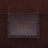 Borsa a tracolla Louis Vuitton  Abbesses in tela a scacchi ebana e pelle marrone - Detail D2 thumbnail