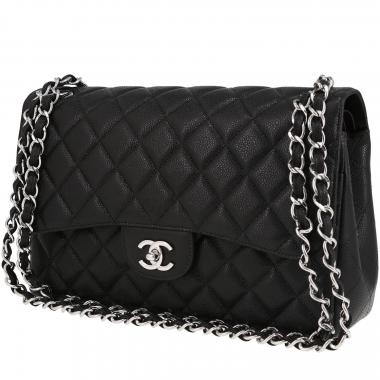 Chanel Pewter Quilted Leather Small Pondicherry Flap Bag, myGemma, DE
