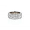 Cartier  ring in white gold and diamonds - 360 thumbnail