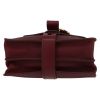 Chloé  Aby handbag  in burgundy grained leather - Detail D4 thumbnail