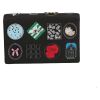 Dior  Diorama Wallet on Chain handbag/clutch  in black leather - Detail D7 thumbnail