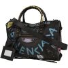 Balenciaga  City handbag  in black leather - 00pp thumbnail