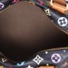 Louis Vuitton  Speedy Editions Limitées handbag  in multicolor and black monogram canvas  and natural leather - Detail D3 thumbnail