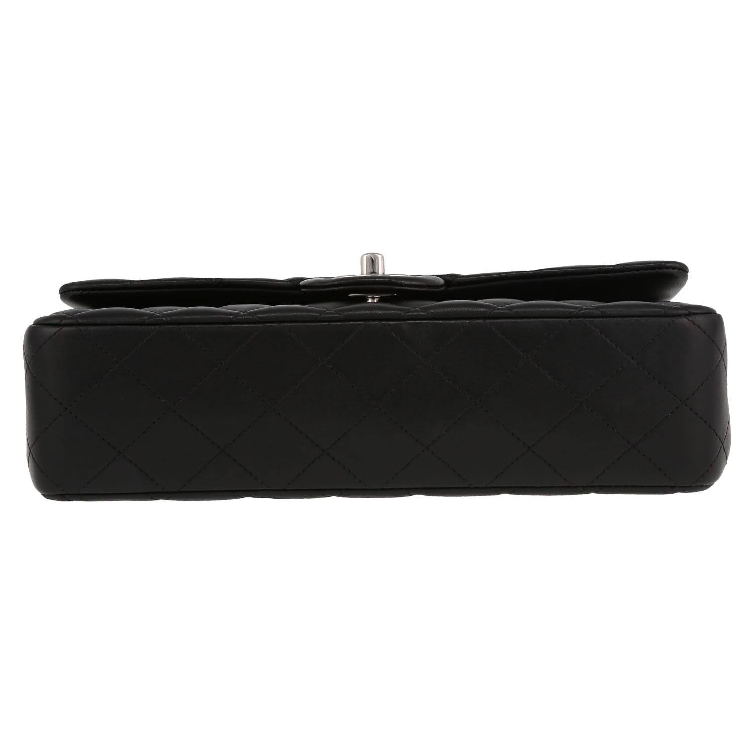 Chanel  Timeless handbag  in black quilted leather - Detail D1