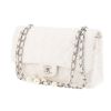 Chanel  Timeless handbag  in white tweed - 00pp thumbnail