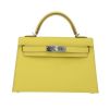 Bolso de mano Hermès  Kelly 20 cm en cuero epsom amarillo - 360 thumbnail