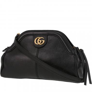 Bolso bandolera Gucci Re(belle) en cuero negro