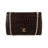 Chanel  Vintage handbag  in brown crocodile - 360 thumbnail